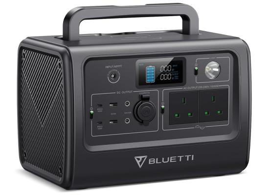 BLUETTI EB70 Portable Power Station, 716Wh LiFePO4 Battery Backup w/ 2 1000W AC Outlets (1,400W Peak), 100W Type-C, Solar Generator for Road Trip, Off-grid, Power Outage (Solar Panel Optional)- Gray